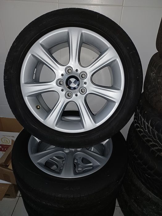 JANTES  BMW 18  Originais Pack M série 6/5,c/ pneus semi novos /