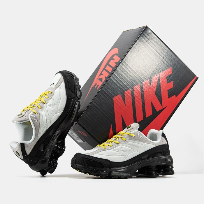 Кросівки Кроссовки Nike Shox Ride 2 Grey Black Yellow Серый Черный Желтый Сірий Чорний Жовтий Кросовки Демісезон