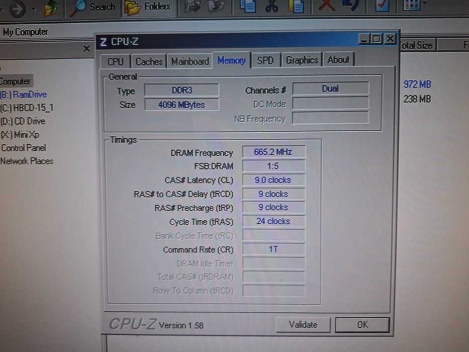 Komputer I5 2310 4GB RAM Intel Desktop Board