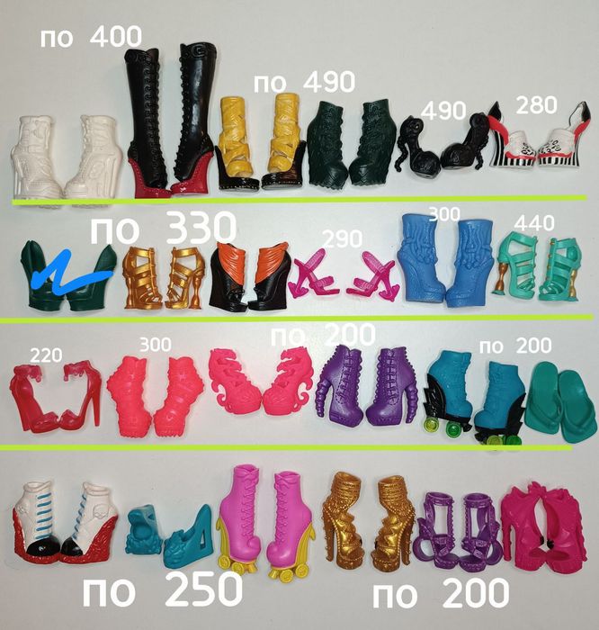 Взуття  аксесуари монстер хай monster high