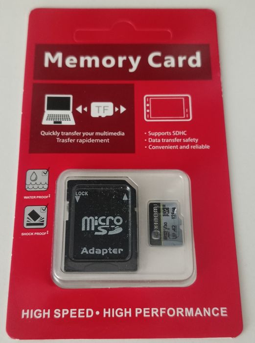 Xiaomi 128 GB karta pamięci MicroSD z adapterem