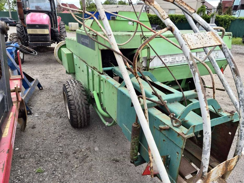 Прес-підбирач Deutz Fahr 490 Дойц Фар. Готовий до роботи. Мінімальний наробіток.