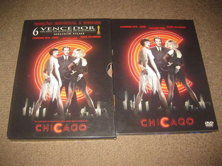"Chicago" com Richard Gere/Edição Digipack com 2 DVDs64564347827458122