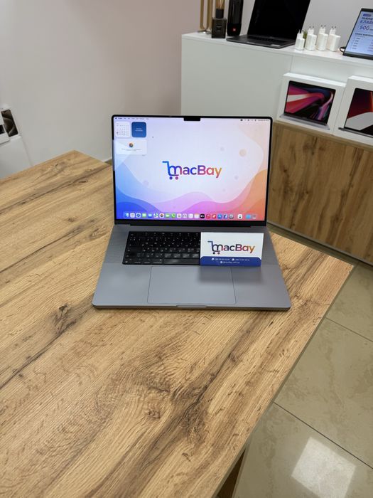 Магазин - 16” 2021 MacBook Pro M1PRO/32GB/512GB SpaceGray Батарея: 100% - Гарантія
