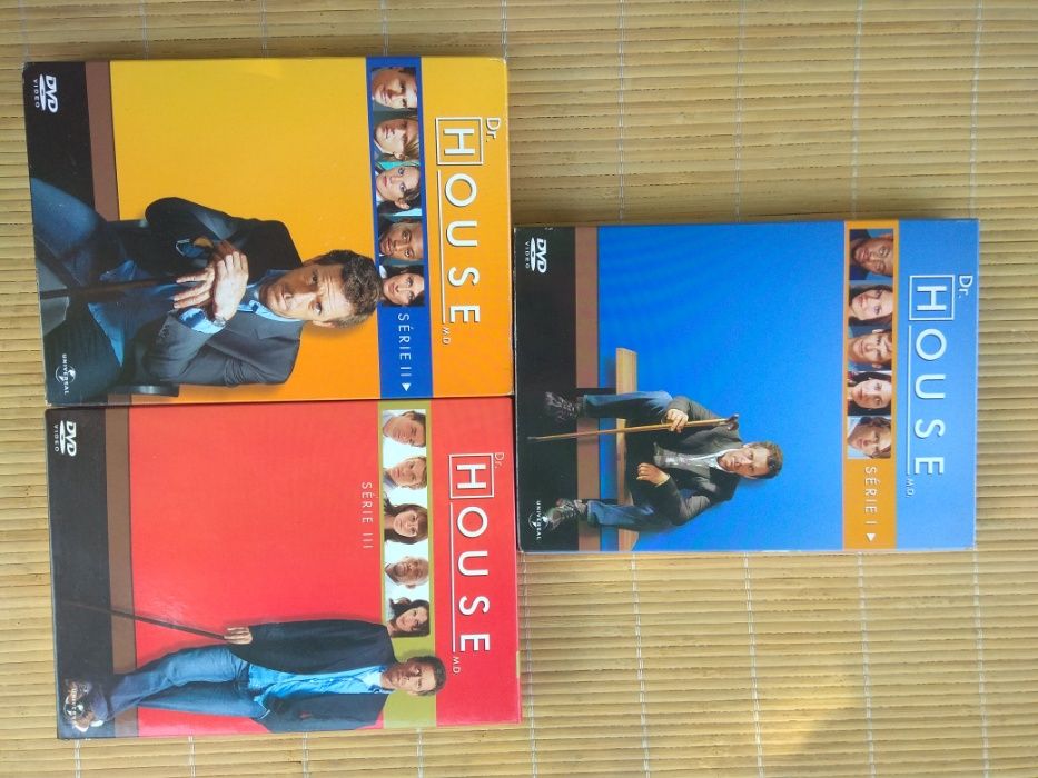 Dr. House série 1, 2 e 3