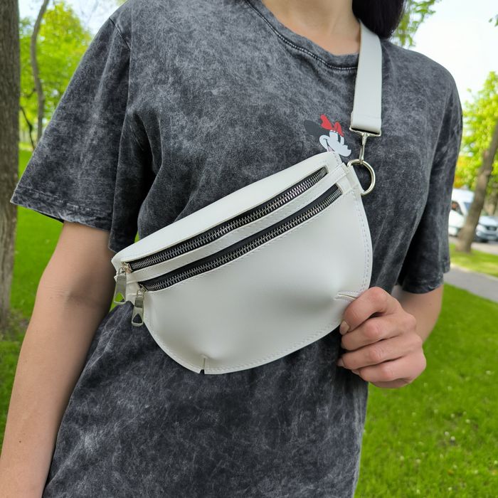 Сумка поясна через плече бананка женская поясная еко кожа эко кожаная