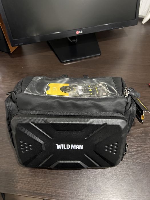 Велосипедна сумка на кермо/руль з тримачем телефону WILD MAN 4 л