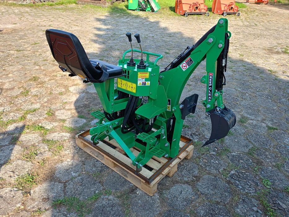 Ramię kopiące do ciągnika Koparka BHM 95 Mikrus Troll z pompą