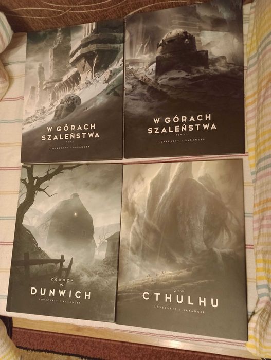 Kolekcja 4 albumów Lovecrafta - wyd Vesper