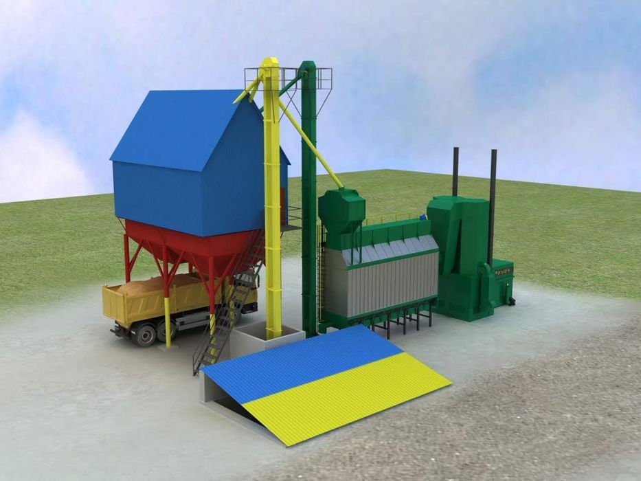 Зерносушилки на дровах та газу!!!