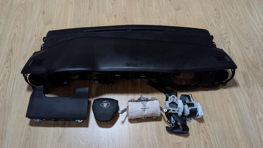 Conjunto Kit Airbags Tablier Toyota Corolla E15 2006/2012 Original