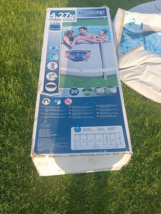 Basen  4.27x1.22 bestway