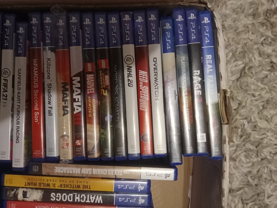 Kolekcja gry na ps4
