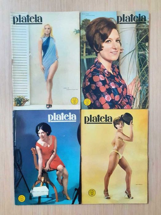 Revistas Plateia de 1964 a 1967 (Lote 1)