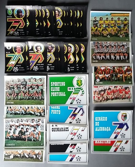 Cromos de Futebol da Editora Sorcarcius