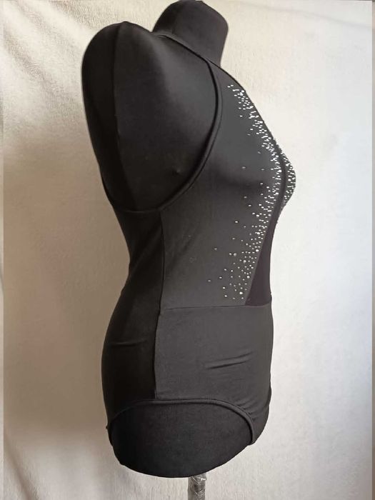 Body helter z dżetami i siateczką M/38 Shein