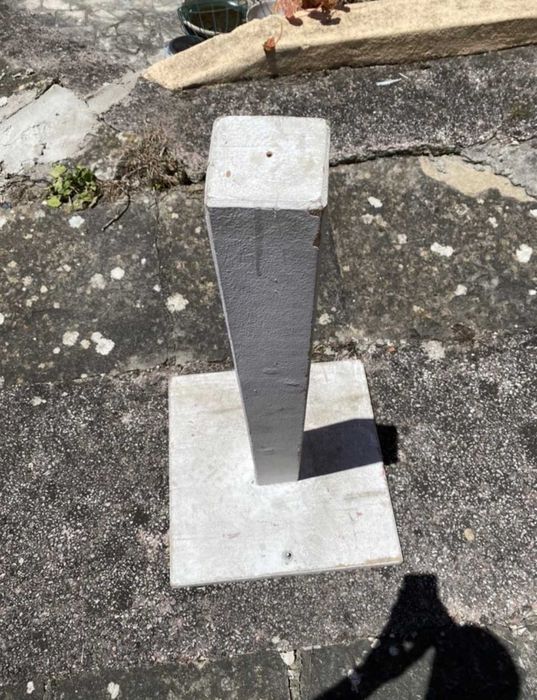 Suporte Poste de Madeira