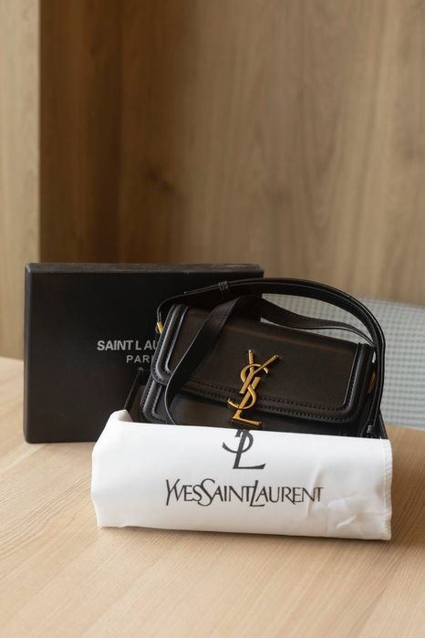 Сумка Yves Saint Laurent / сумочка ів сен-лоран чорна
