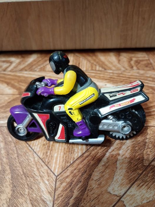 Мотоцикліст Hot Wheels інерційний