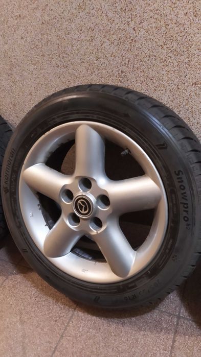 Alufelgi Mazda 6 Alu opony zimowe Kormoran 205/55/16 2017 stan b.dobry