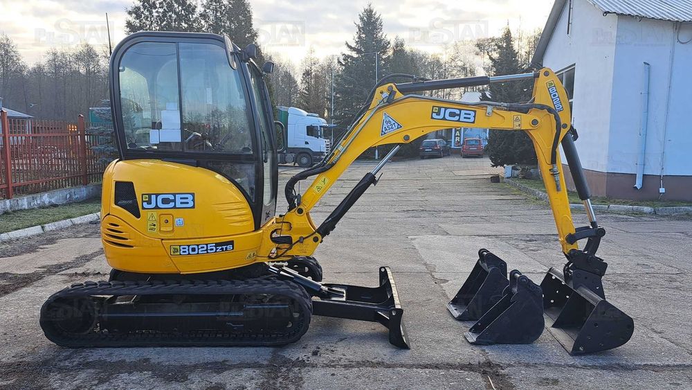 Minikoparka JCB 8025 ZTS 2017r.
