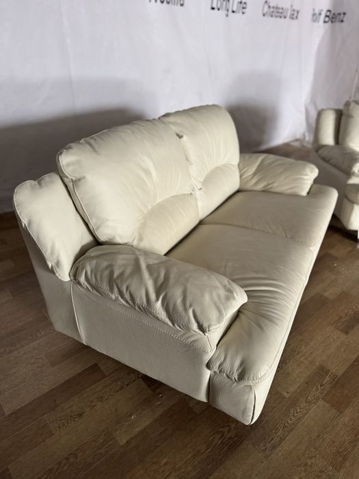 Диван та крісло шкіряні