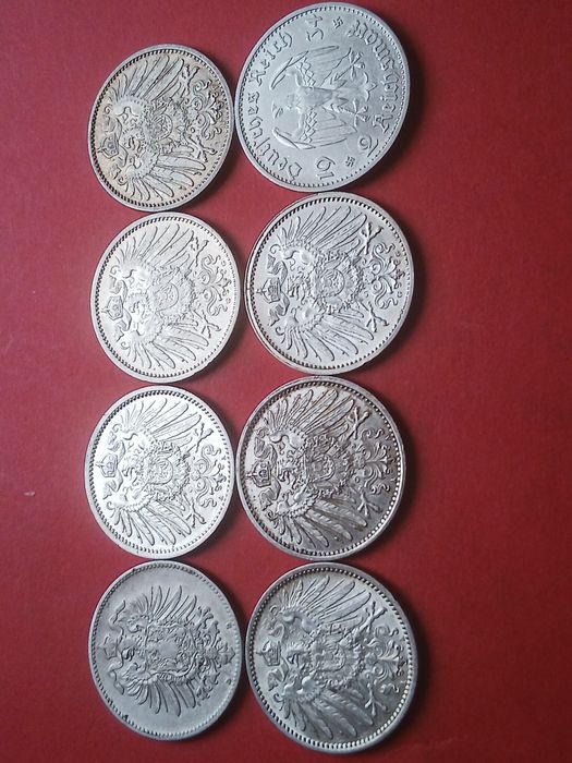 Мікс цікавих,срібних монет..Оригінали.