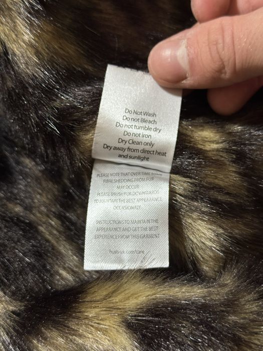 If Six was Nine style Fur bomber jacket