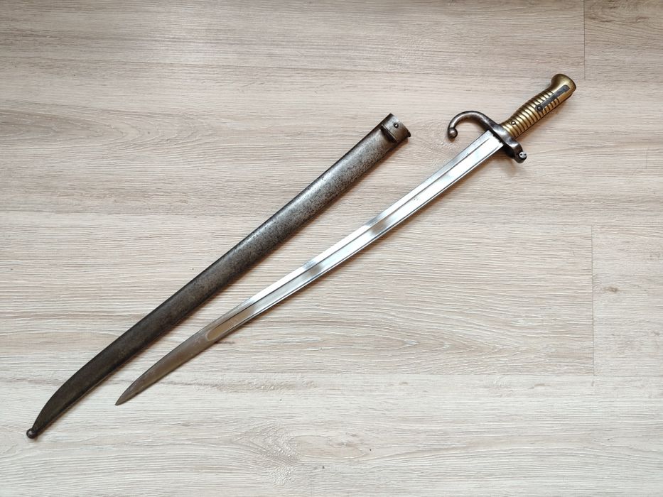 Штык образца 1866 Шасспо. Франция