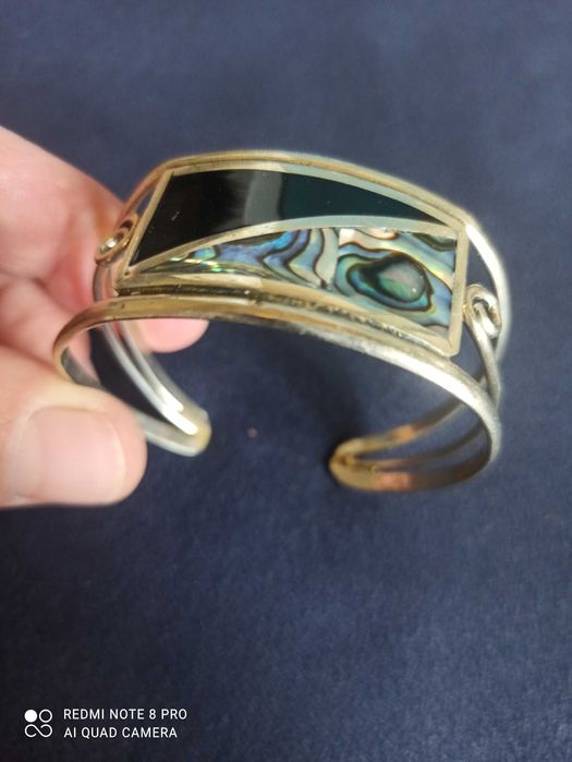 Ретро браслет Alpaca Mexico 1980-е годы!