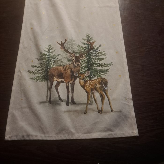 Świąteczny bieżnik dł 180 cm