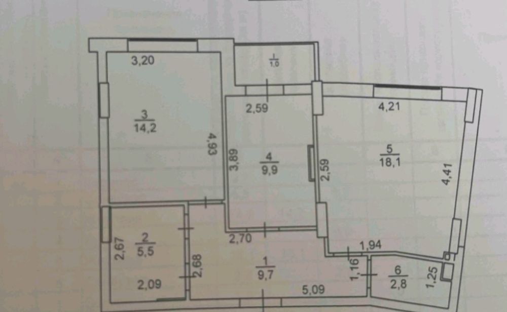 2 комнатная квартира на Даче Ковалевского  с видом на море.