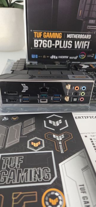 ASUS TUF Gaming B760-PLUS WIFI (DDR5 / LGA1700) – NOVA c/ Fatura