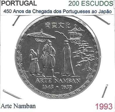 Arte Namban - - - 200$00 - 1993 - - - - - Moeda