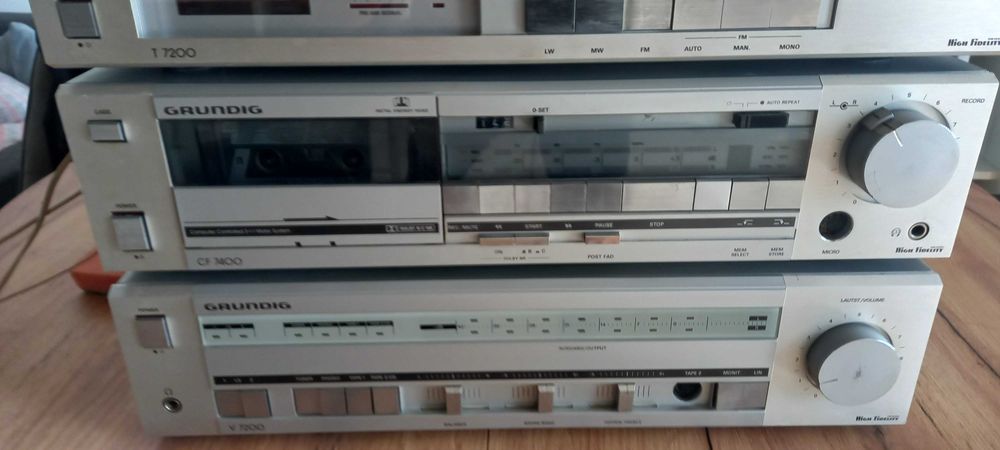 Grundig wieża V7200 CF7400 T7200 PS2750 zestaw