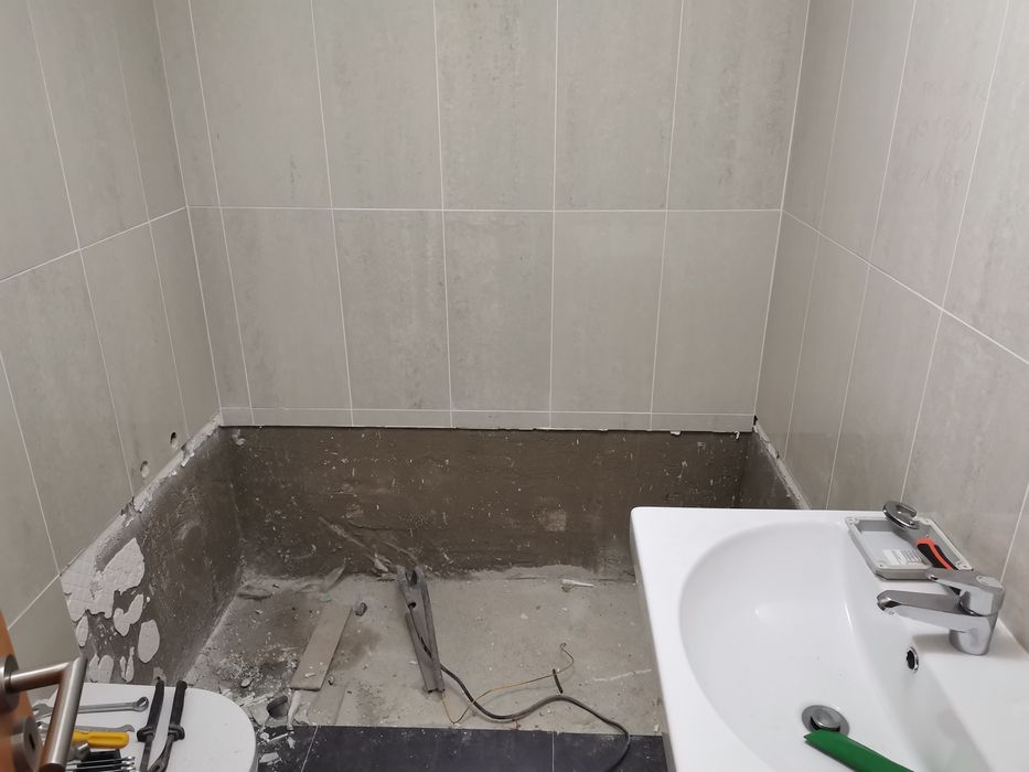 Remodelação de casas de banho pequenos trabalhos de bricolage