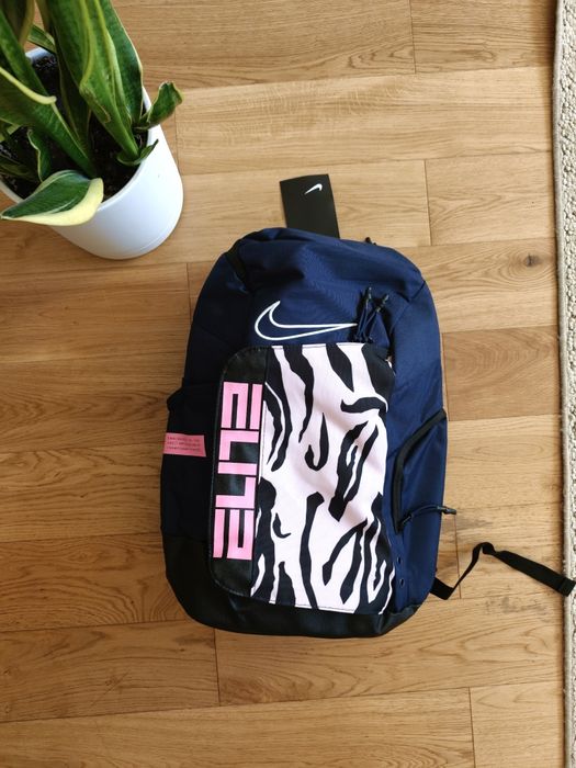Nike Elite plecak granatowy różowy torba treningowa sportowa NBA Jordan