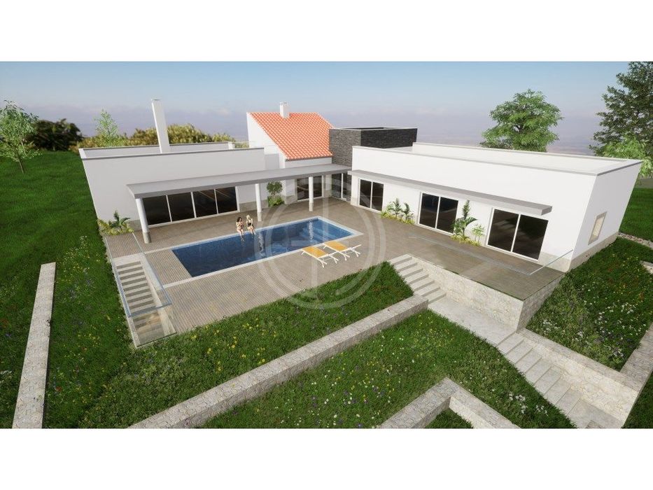 Terreno para construção de uma Moradia T3 com Piscina