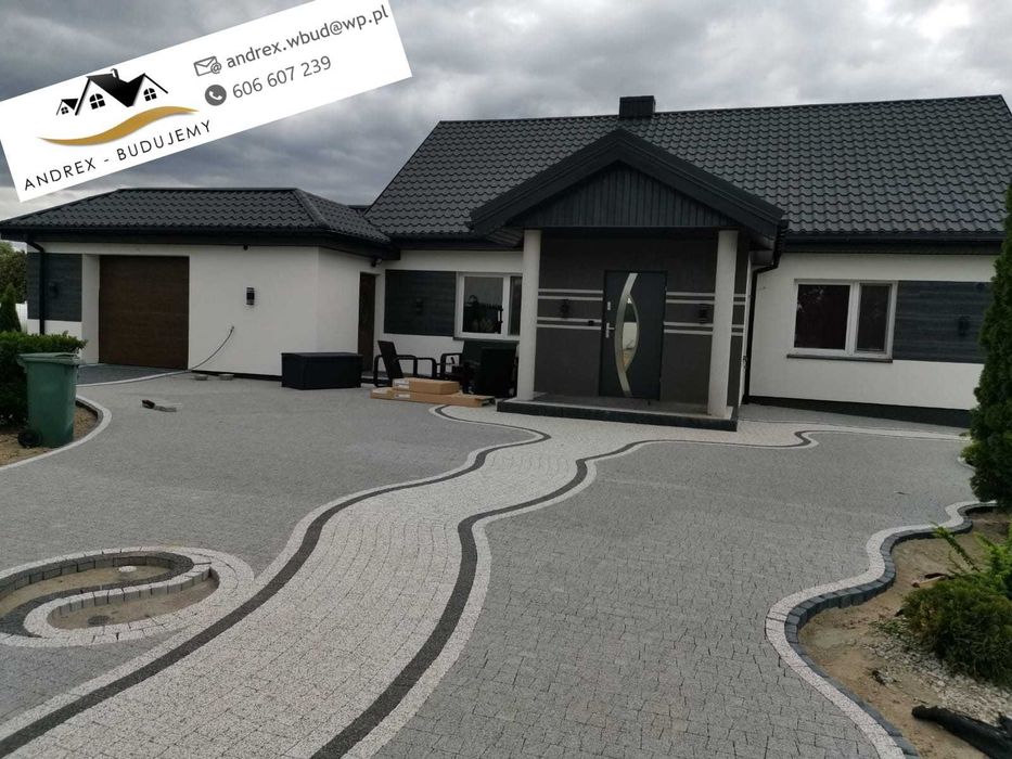 budowa domów pod klucz remonty adaptacje elewacje dachy ogrody koparka