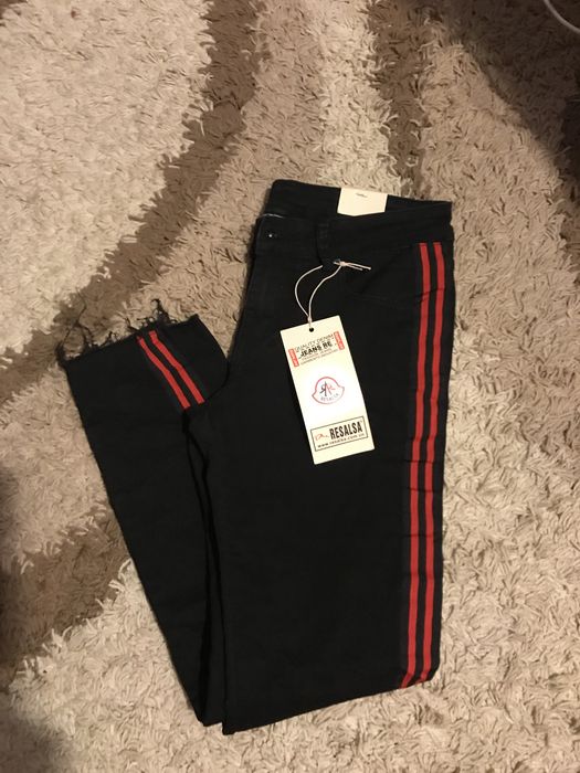 Spodnie dżinsowe czarne Hand Work Denim,  roz. L