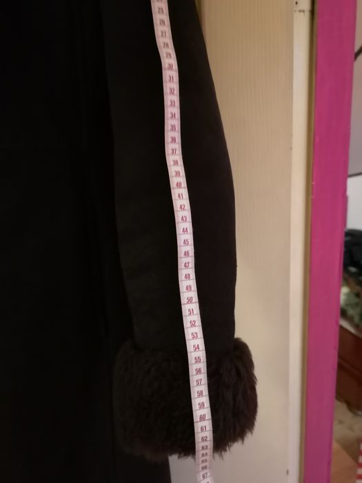 Kożuch naturalny ze skóry rozmiar M