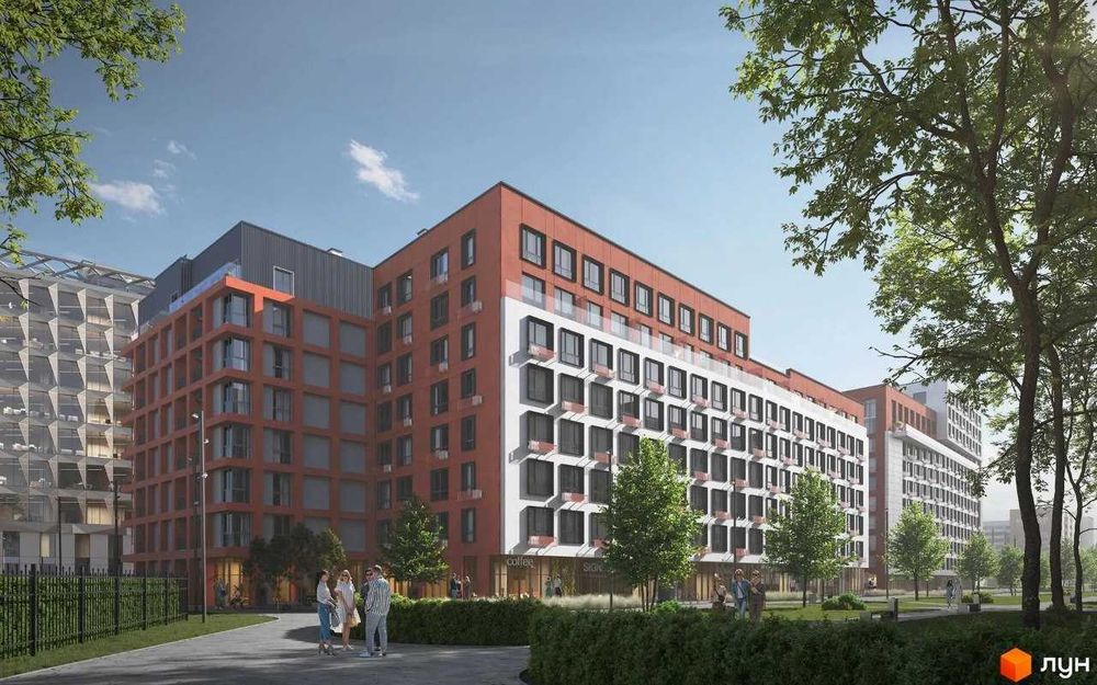 Оренда фасаду з ремонтом в ЖК Helga