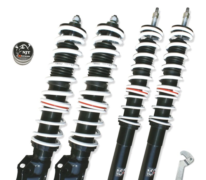 KIT SUSPENSÃO REGULÁVEL NJT EXTREM VOLKSWAGEN VW GOLF MK2 JETTA 83-91