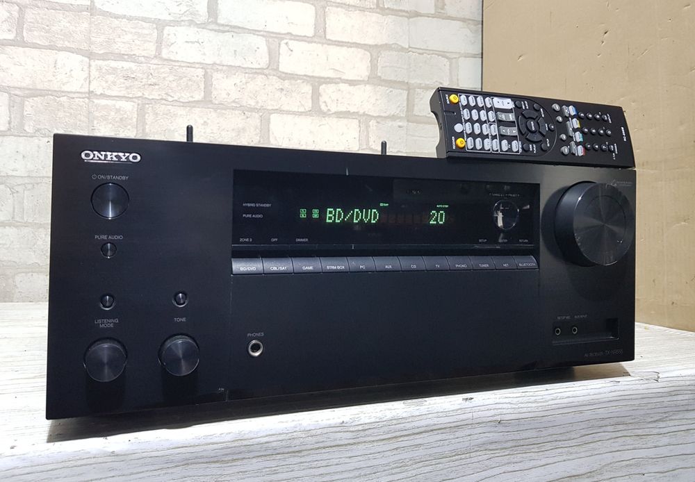 7.1AV ресивер Onkyo TX-NR 555 7х130Вт WiFi,Bluetooth, Spotify ,AirPlay