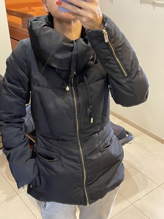 Куртка пухова, зимова куртка пух Zara