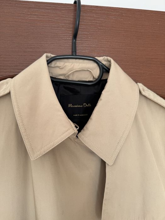 Bawełniany Trencz Massimo Dutti M