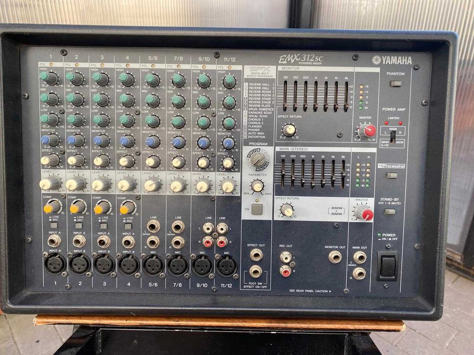 Powermikser Yamaha EMX 312 sc