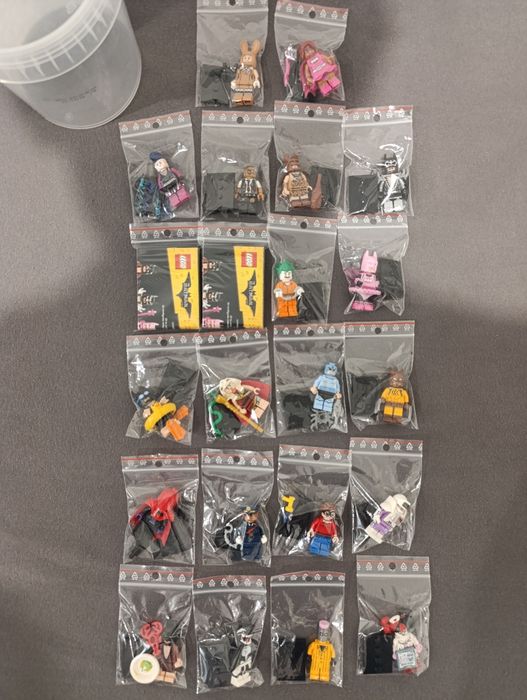 LEGO Batman Movie Seria 1 – komplet 20 minifigurek + instrukcje