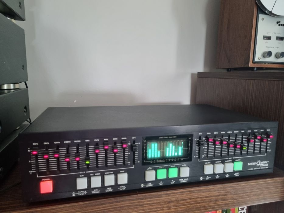 Korektor graficzny equalizer / spectrum analizer SOUDCRAFT CONRAD seria 7