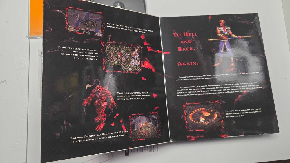 PC Diablo Hellfire premierowe wydanie big box